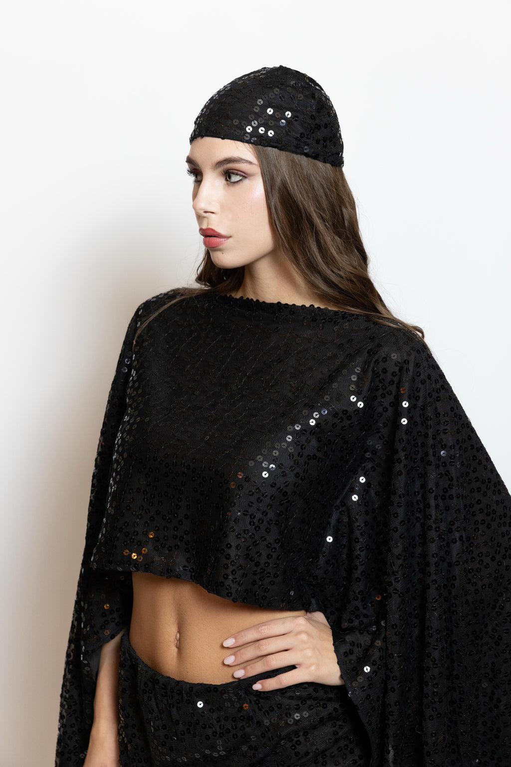 Halo cap SHINE NOIRE