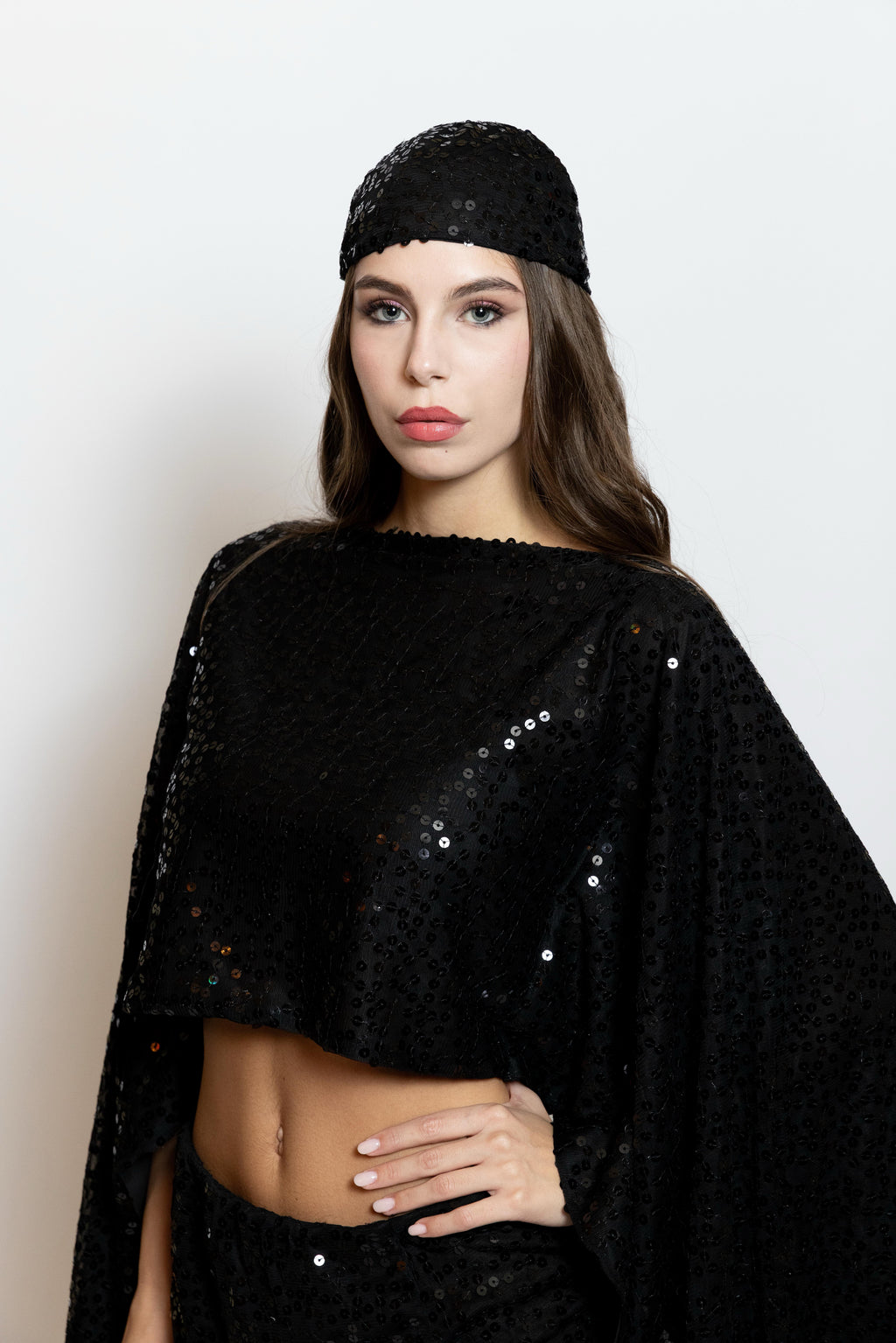 Halo cap SHINE NOIRE