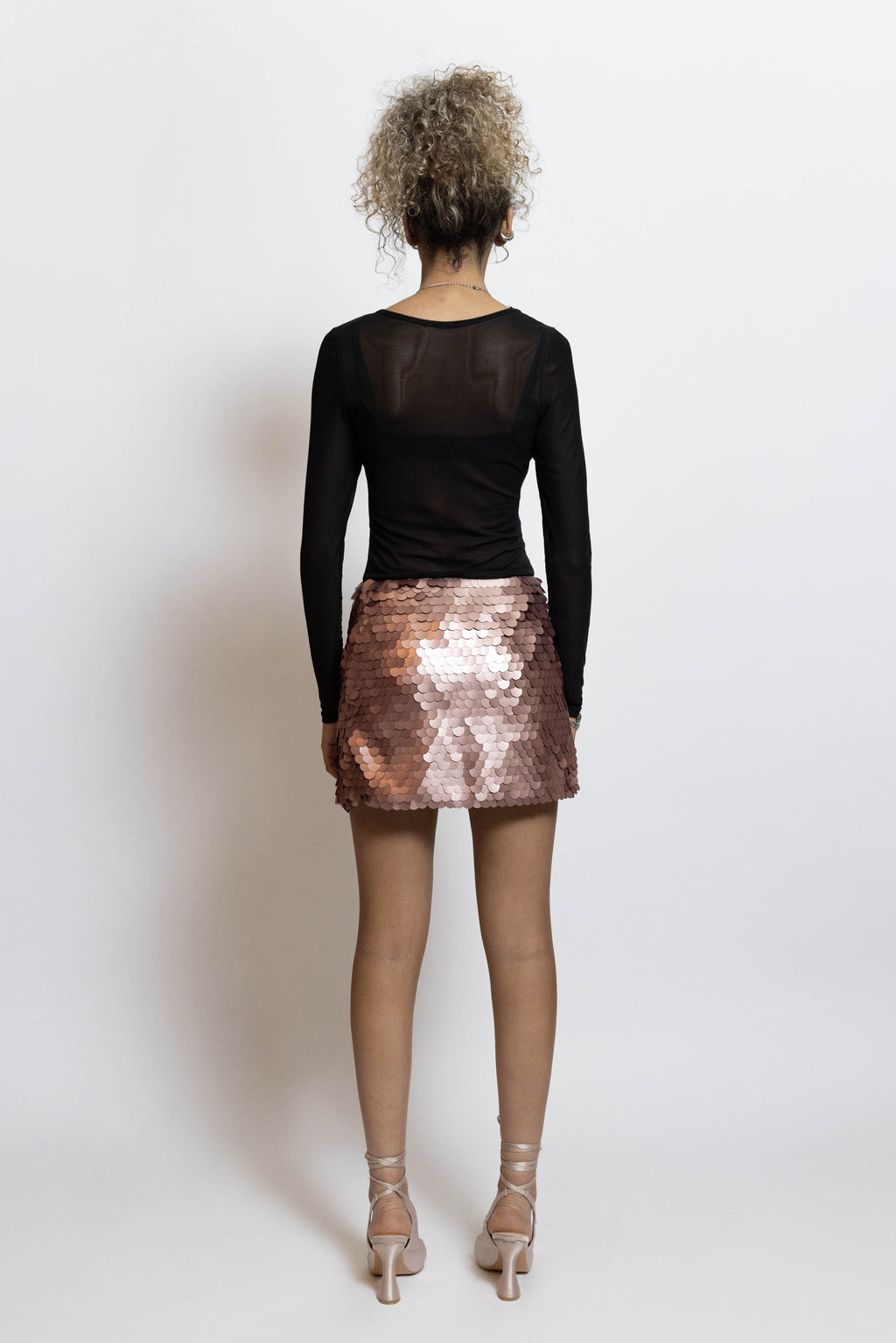 ROSE DISCO Skirt - Flakes of Light