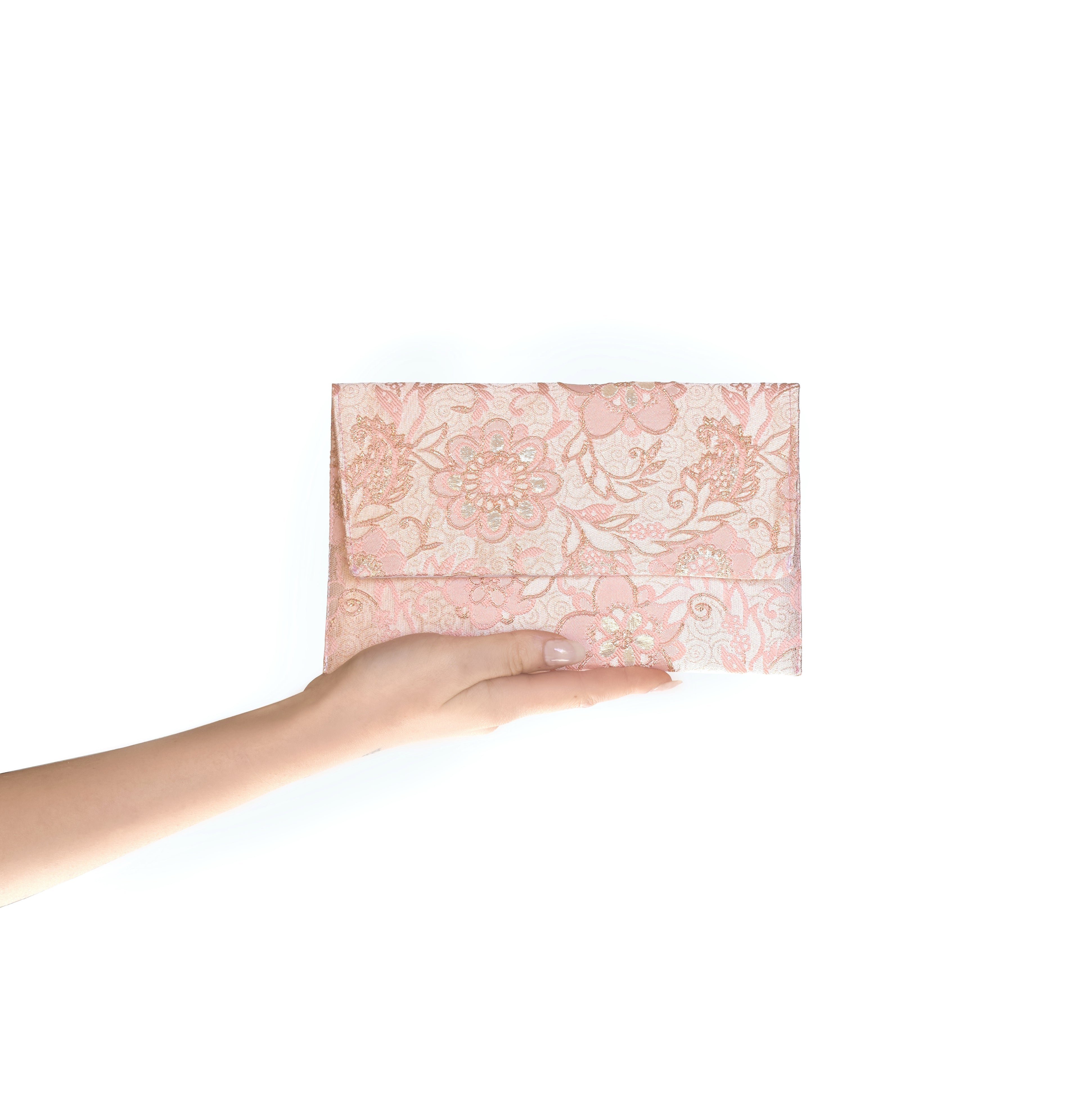 Pochette Petite ROSE BLUSH - eleganza floreale